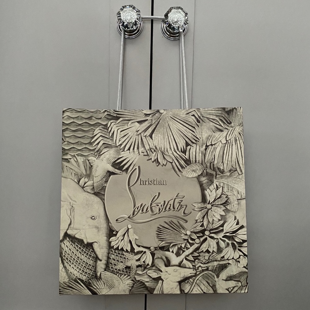 RARE Louboutin Shopping Bag